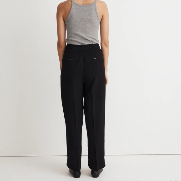 🍂NWOT Madewell The Rosedale High-Rise Straight Pant in Crepe - Picture 3 of 11